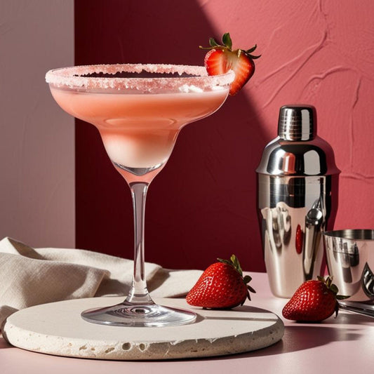 Strawberry Cream Tini