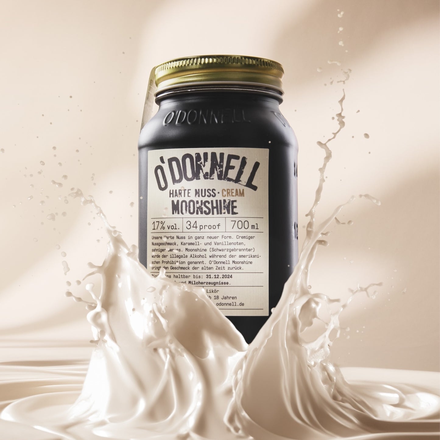 Harte Nuss Cream Likör - 17% vol.