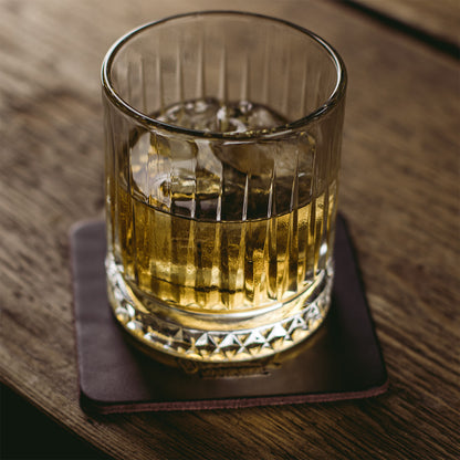 Leder-Coaster Set (4 Stück)