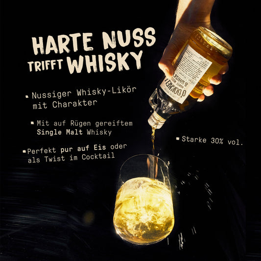 Whisky x Harte Nuss mit 2er Tumbler