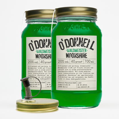 Das O'Donnell Moonshine Waldmeister 2er Bundle.