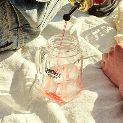 2er Moonshine Henkelglas