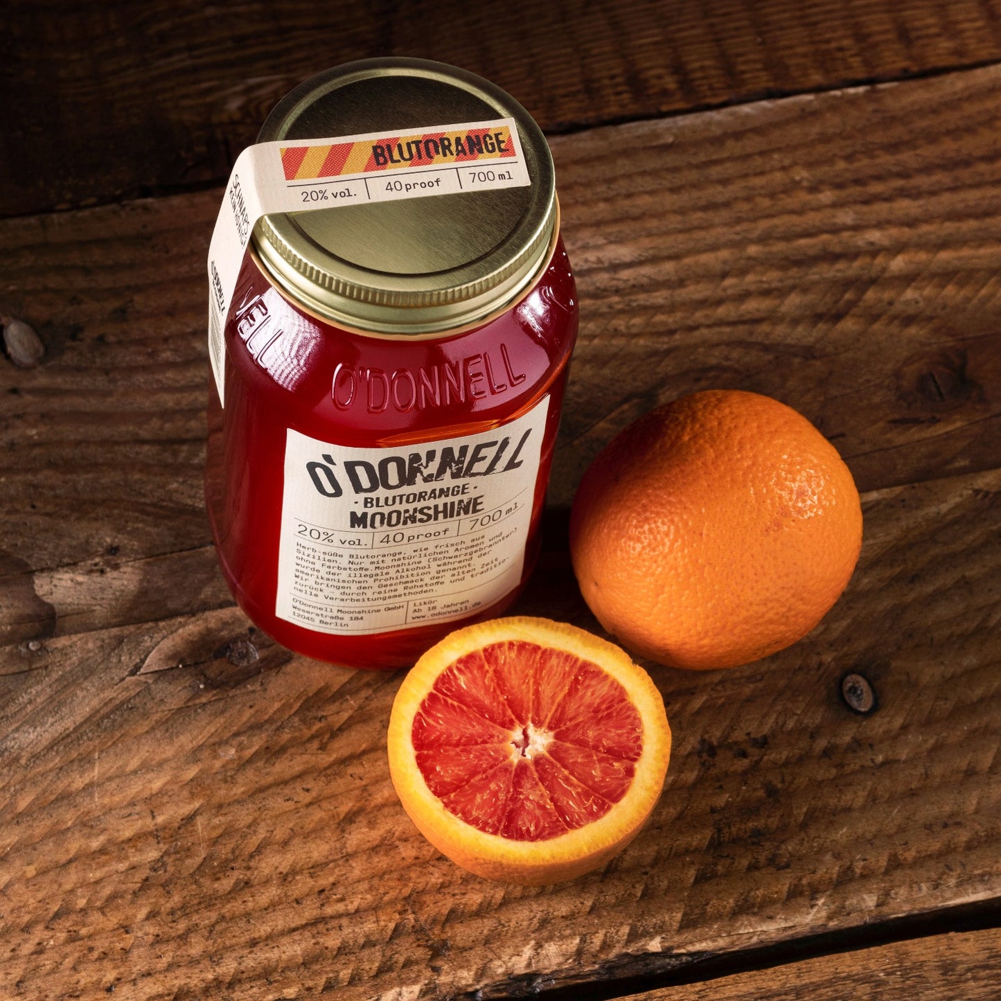 Blutorange Likör - 20% vol.